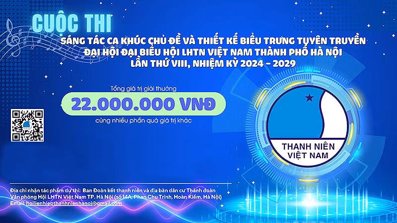 Cuộc thi có tổng giá trị giải thưởng 22 triệu đồng.