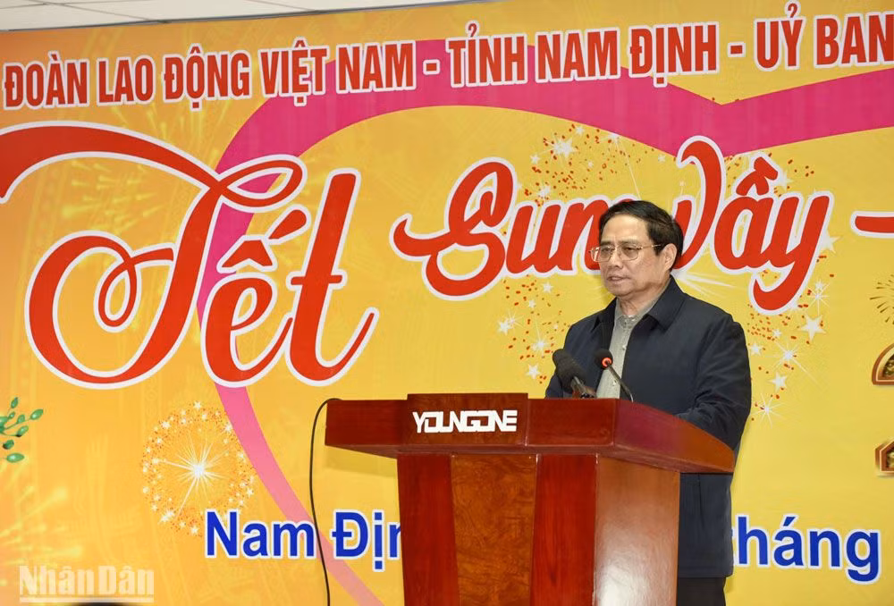 Thủ tướng Phạm Minh Chính phát biểu tại chương trình.