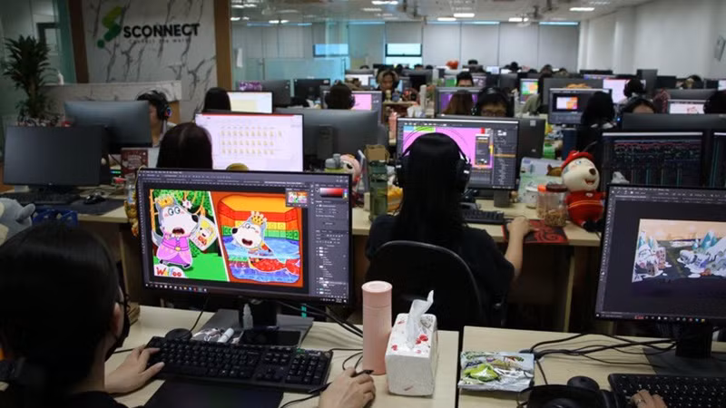 Sáng tạo nội dung số là lĩnh vực đầy tiềm năng của Việt Nam. (Ảnh: nhandan.vn)