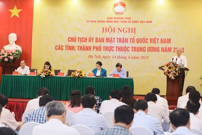 Quang cảnh Hội nghị. Ảnh: mattran.org.vn