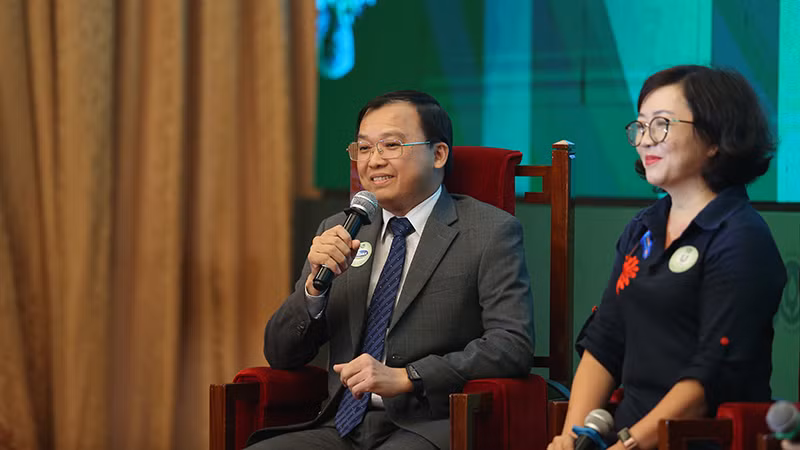 Ông Lê Thành Liêm, Giám đốc điều hành tài chính Vinamilk, chia sẻ về thực tế triển khai các chiến lược phát triển bền vững tại Vinamilk.