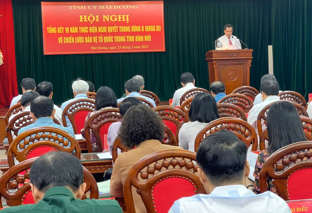 Hội nghị tổng kết 10 năm thực hiện Nghị quyết Trung ương 8 (khóa XI).