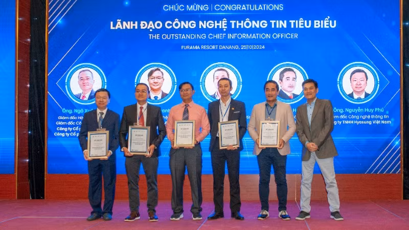 Lãnh đạo công nghệ thông tin tiêu biểu khối doanh nghiệp.