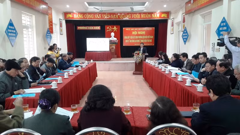 Quang cảnh hội nghị.