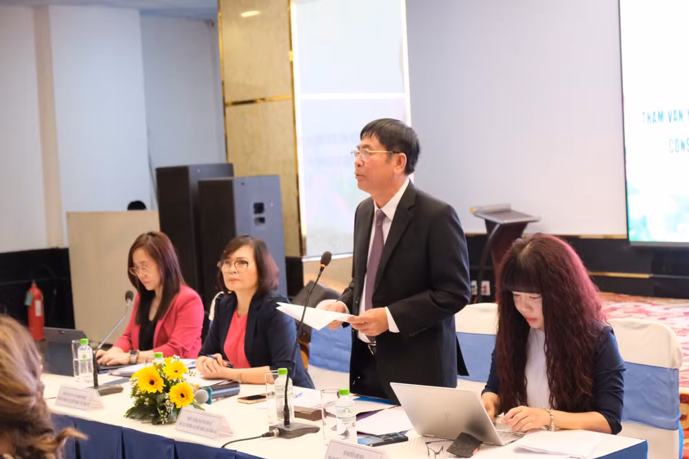 Thiếu tướng Nguyễn Văn Kỷ phát biểu khai mạc Hội thảo tham vấn ý kiến đối với dự thảo Báo cáo quốc gia lần thứ hai về công ước CAT.