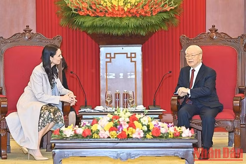 Chuyến thăm Việt Nam của Thủ tướng Jacinda Ardern góp phần tăng cường quan hệ hợp tác tốt đẹp giữa hai nước Việt Nam và New Zealand.