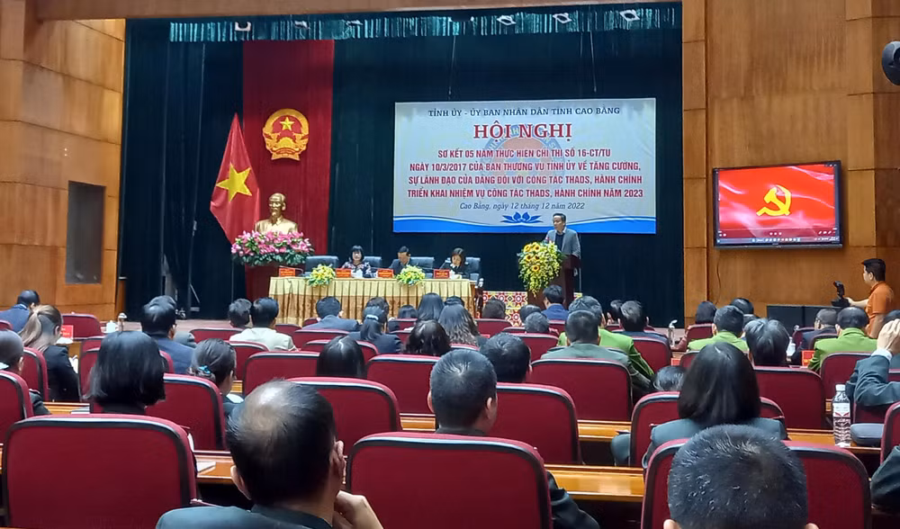 Quang cảnh hội nghị.