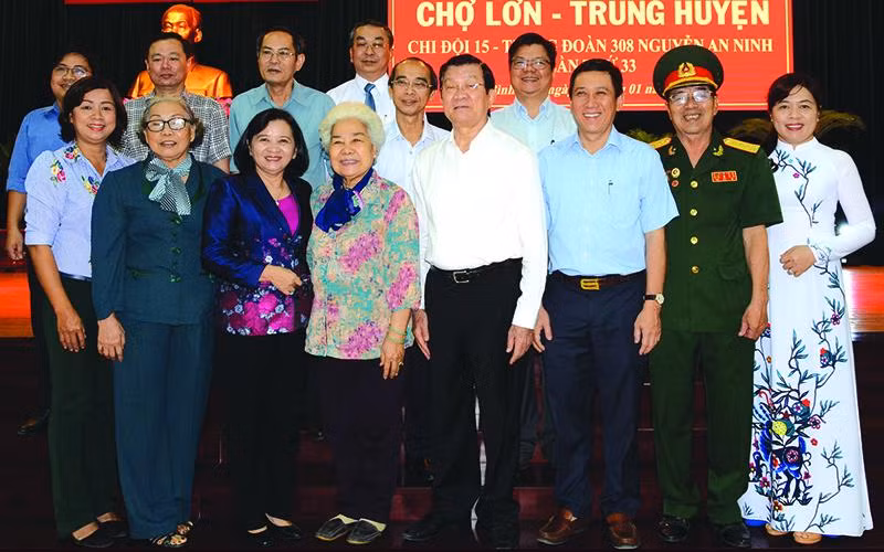 Họp mặt truyền thống Chợ Lớn-Trung Huyện. (Ảnh tư liệu)
