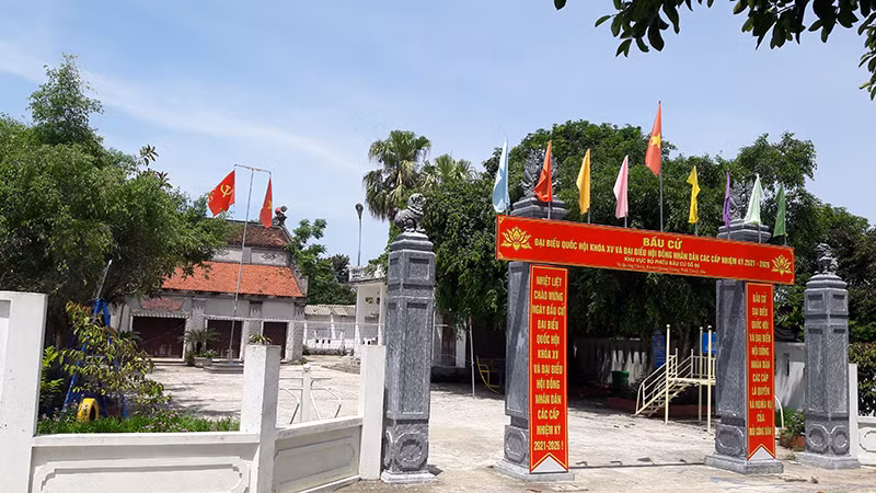 Công trình văn hóa, điểm sinh hoạt cộng đồng ở xã Quảng Chính, huyện Quảng Xương.