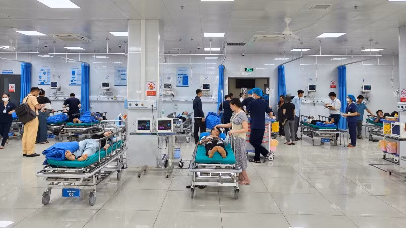 Nạn nhân nhanh chóng được đưa đến Bệnh viện Hùng Vương Gia Lai để theo dõi sức khỏe.