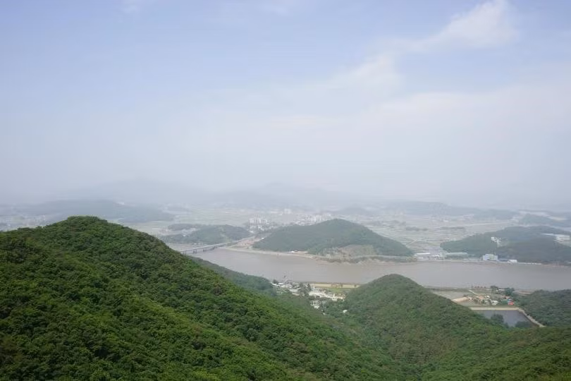 Núi Munsu. (Ảnh: Korean on the go) Núi Munsu. (Ảnh: Korean on the go)