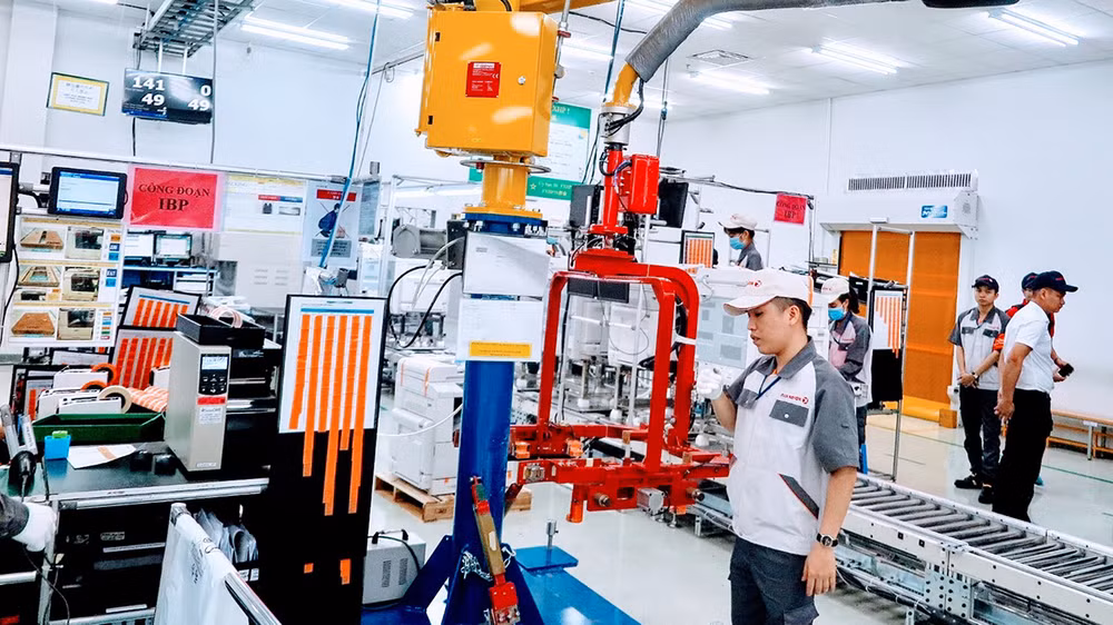 Sản xuất công nghiệp chế biến, chế tạo của thành phố Hải Phòng có mức tăng cao, góp phần quan trọng vào tăng trưởng kinh tế của thành phố.