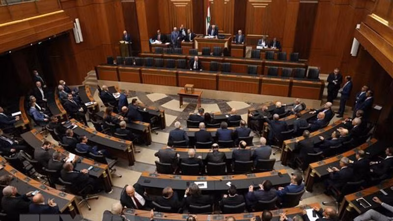 Quang cảnh một phiên họp Quốc hội Liban bầu Tổng thống tại Beirut. (Ảnh: AFP/TTXVN)