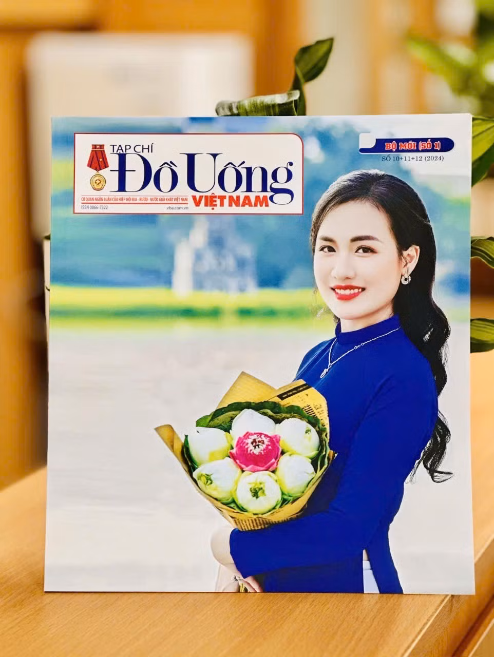 Bộ nhận diện mới của Tạp chí Đồ uống Việt Nam.