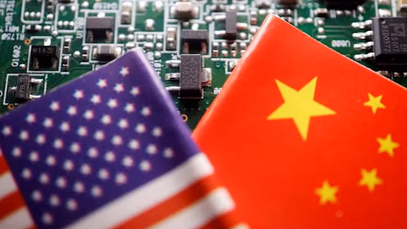 Cuộc chiến chip Mỹ-Trung rất có thể lại có bước leo thang mới. (Nguồn: Reuters/TTXVN)