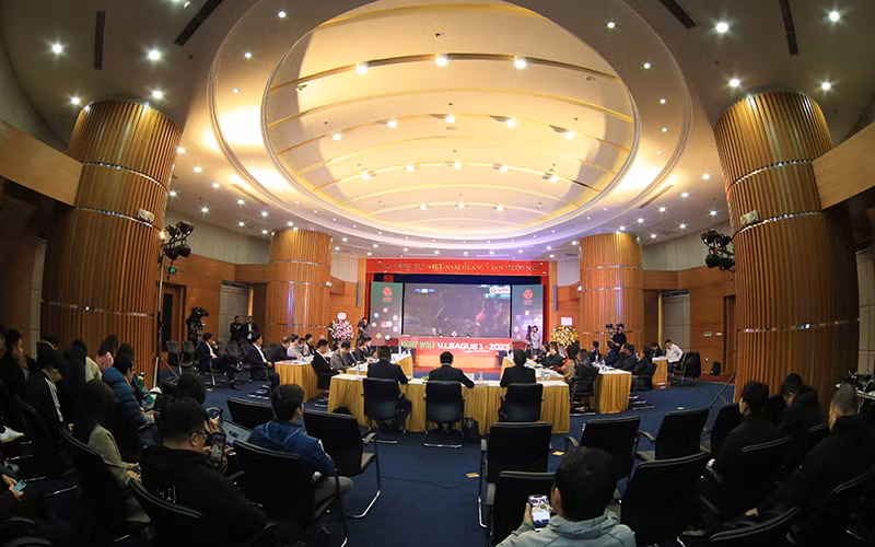 VPF tổ chức lễ bốc thăm, xếp lịch thi đấu V.League 1-2023.