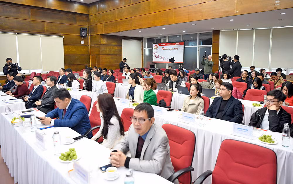 Toàn cảnh buổi Họp báo.