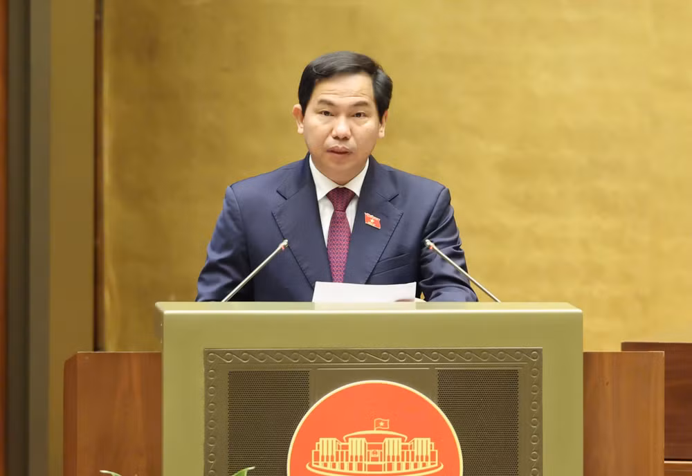 Chủ nhiệm Ủy ban Tài chính-Ngân sách Lê Quang Mạnh. (Ảnh: DUY LINH) Chủ nhiệm Ủy ban Tài chính-Ngân sách Lê Quang Mạnh. (Ảnh: DUY LINH)