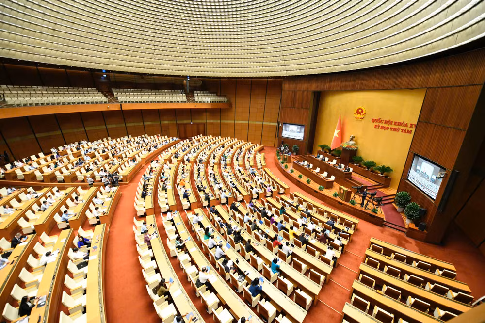 Quang cảnh phiên làm việc chiều 20/11. (Ảnh: DUY LINH) Quang cảnh phiên làm việc chiều 20/11. (Ảnh: DUY LINH)