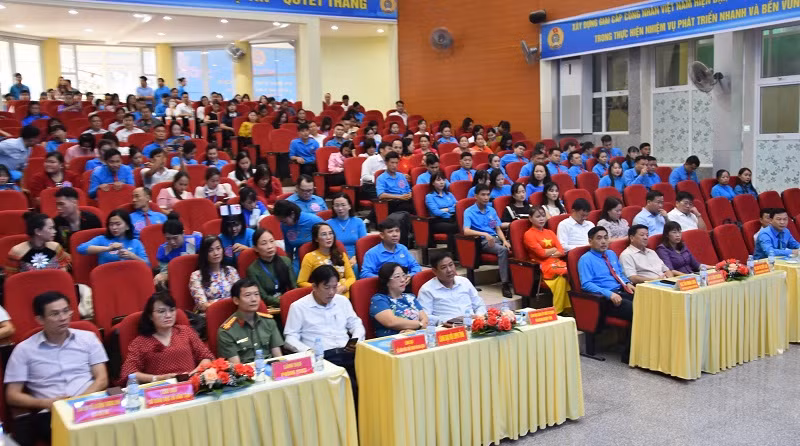Hội thi thu hút sự quan tâm theo dõi của rất đông đoàn viên, công đoàn.