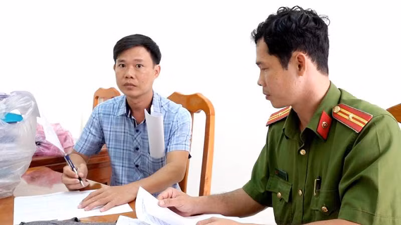 Bị can Nguyễn Tuấn Minh.