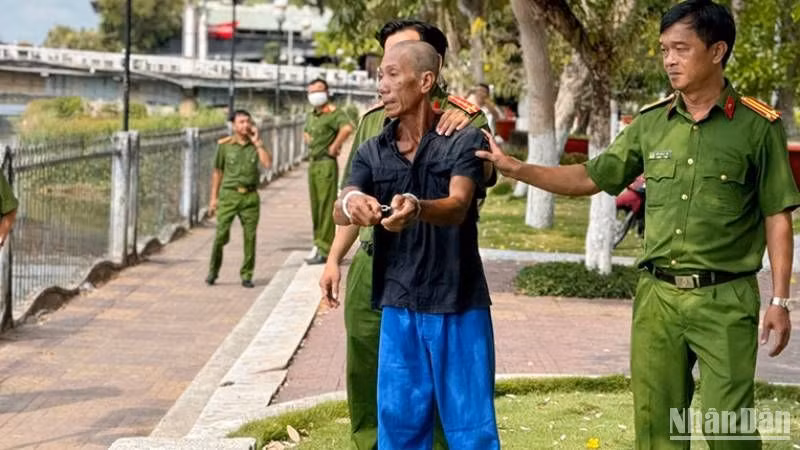 đối tượng Bình bị tạm giữ hình sự