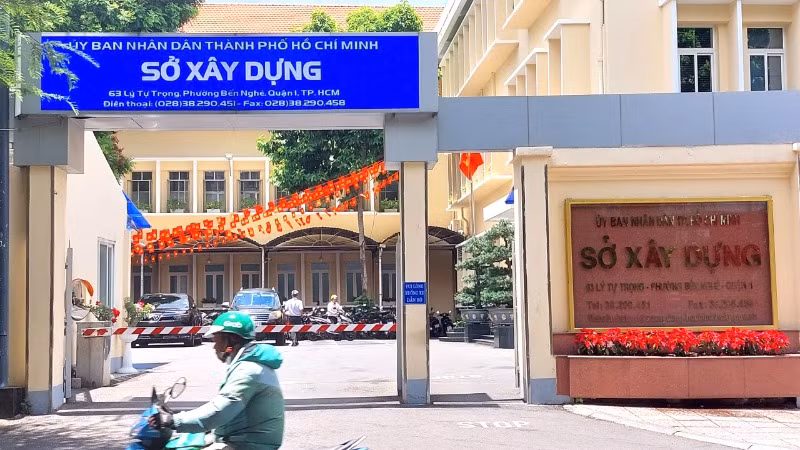 Trụ sở mới của Sở Xây dựng Thành phố Hồ Chí Minh. (Ảnh: QUÝ HIỀN)