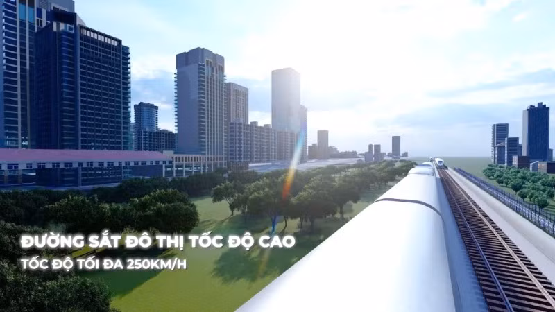 Đầu tư tuyến đường sắt đô thị kết nối trung tâm Thành phố Hồ Chí Minh đến huyện Cần Giờ.