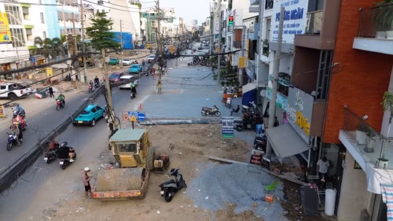 Có 3 vị trí phát triển TOD trên tuyến Metro số 2 Bến Thành-Tham Lương. (Ảnh: QUÝ HIỀN)