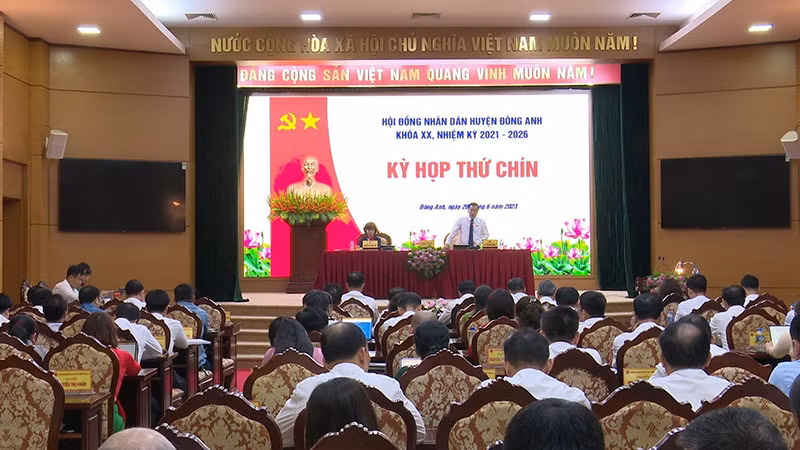 Kỳ họp thứ 9, Hội đồng nhân dân huyện Đông Anh.