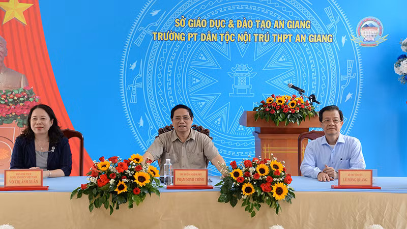 Thủ tướng Phạm Minh Chính tại sự kiện. Thủ tướng Phạm Minh Chính tại sự kiện.