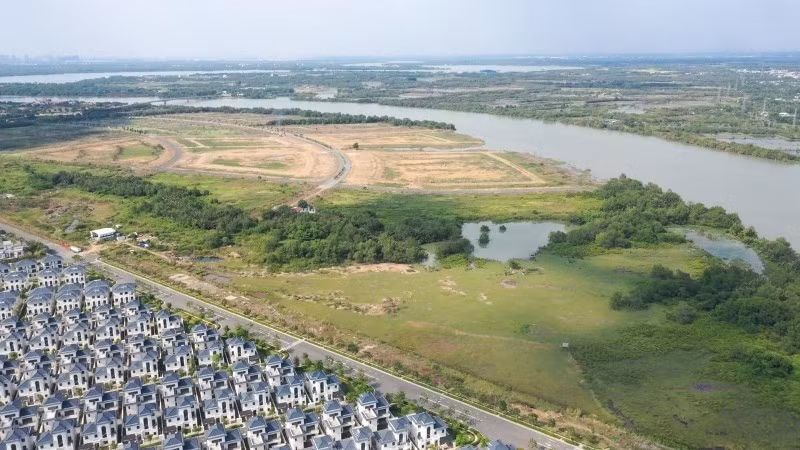 Dự án khu đô thị sinh thái Đại Phước tại Đồng Nai. (Ảnh: Tùng Quang)