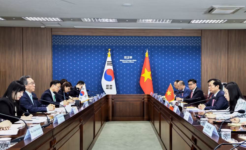 Quang cảnh buổi Hội đàm.