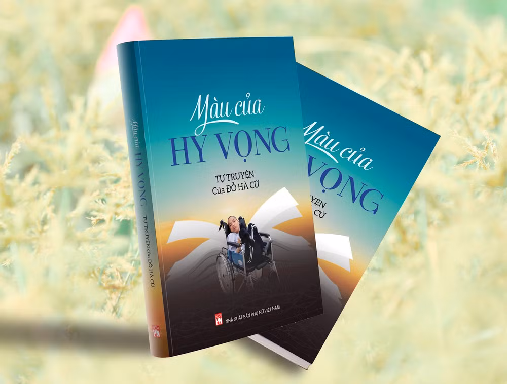 Sách “Màu của hy vọng”. (Ảnh: Nhà xuất bản Phụ nữ Việt Nam) 