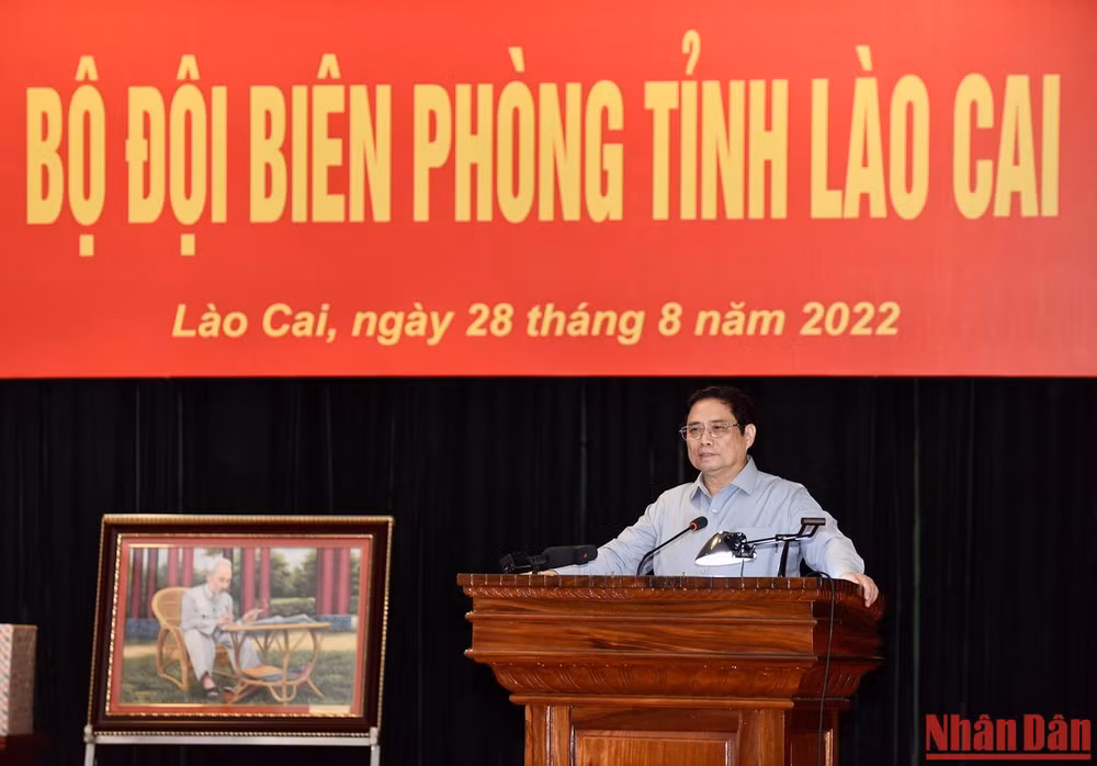 Thủ tướng Phạm Minh Chính phát biểu ý kiến. Thủ tướng Phạm Minh Chính phát biểu ý kiến.