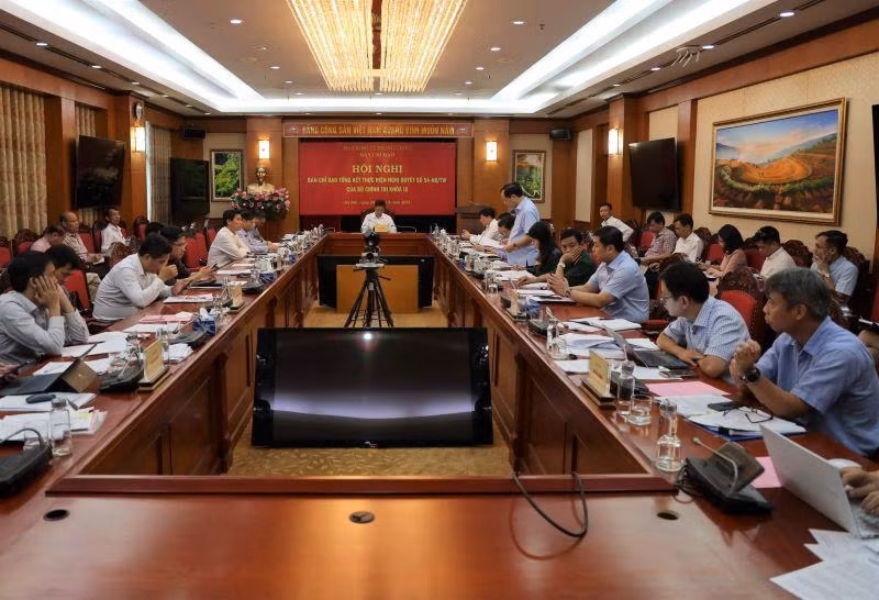 Quang cảnh hội nghị.