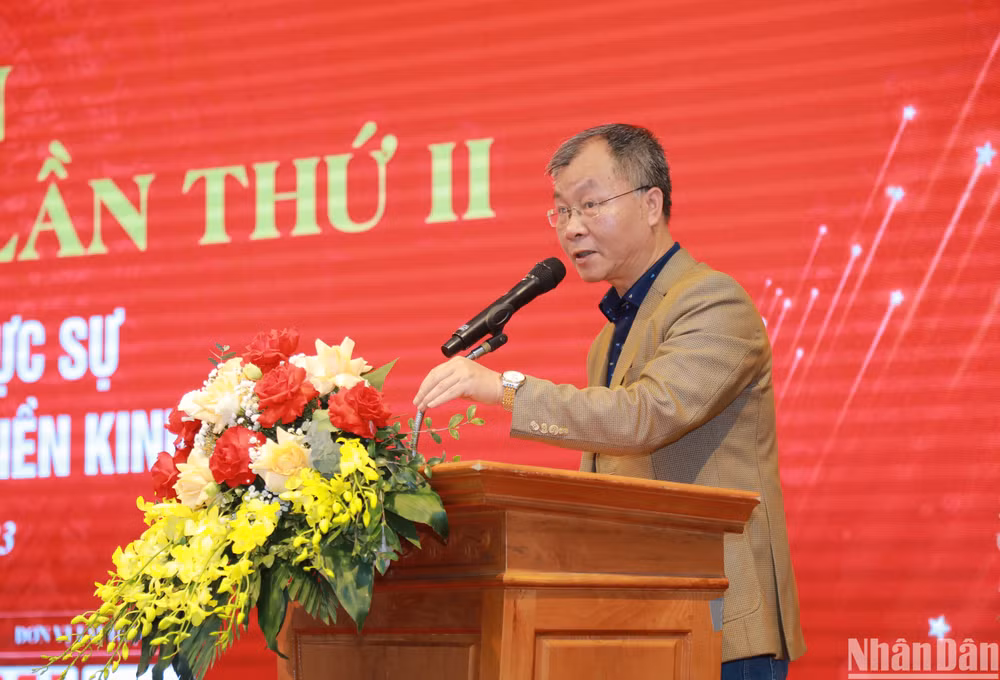 Chuyên gia kinh tế, TS Vũ Đình Ánh.