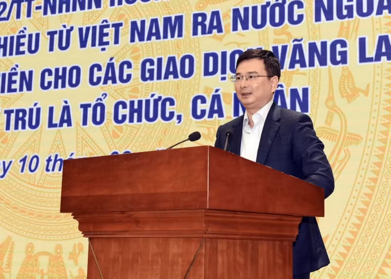 Phó Thống đốc Phạm Thanh Hà dự và phát biểu chỉ đạo Hội nghị.
