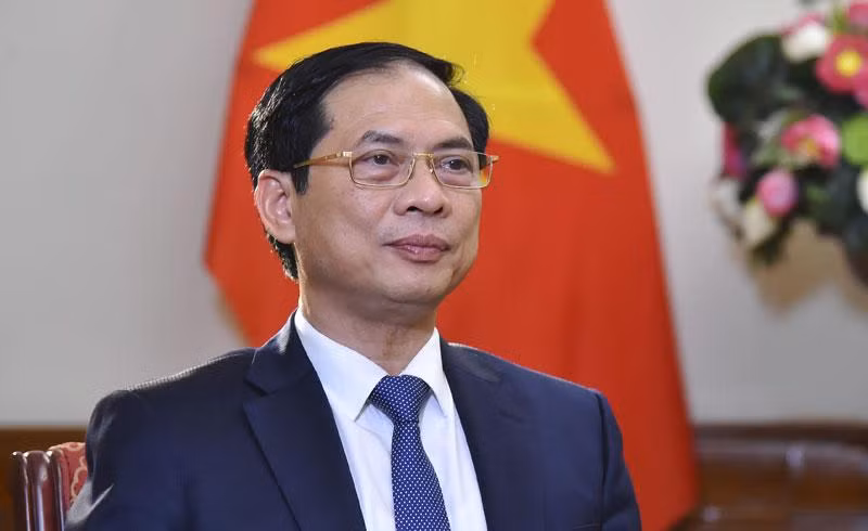 Bộ trưởng Ngoại giao Bùi Thanh Sơn.