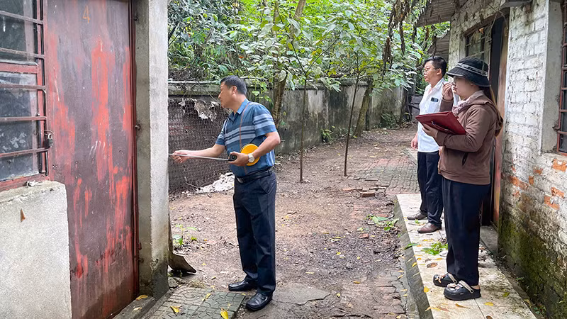 Triển khai kiểm đếm, đo đạc giải phóng mặt bằng tuyến đường sắt Lào Cai-Hà Nội-Hải Phòng.