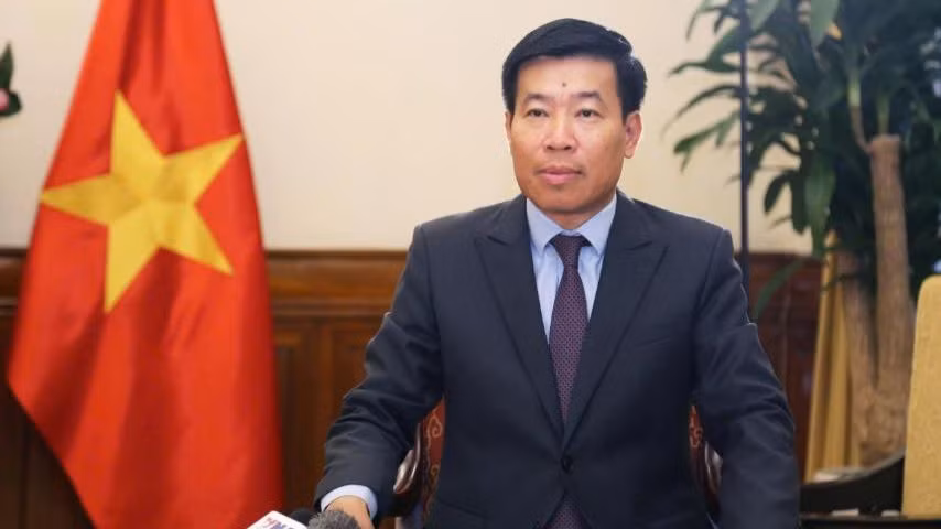 Đồng chí Nguyễn Mạnh Cường, Ủy viên Trung ương Đảng, Thứ trưởng Ngoại giao. (Ảnh: Bộ Ngoại giao)