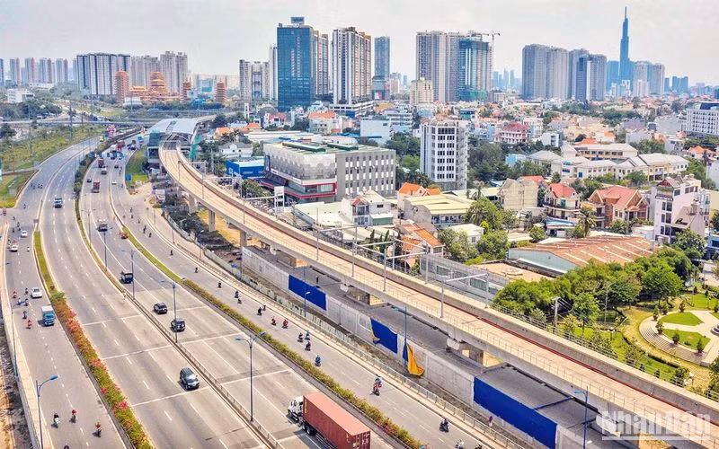 Một góc thành phố Thủ Ðức. (Ảnh Hoàng Triều)