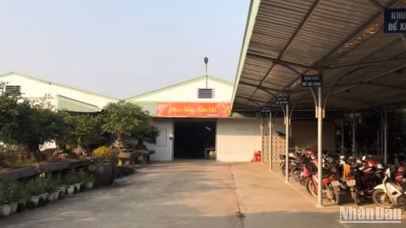 Công ty TNHH Lai Hoài xây dựng nhà xưởng trái phép trên đất nông nghiệp, thôn Lê Như Hổ, xã Hồng Nam, thành phố Hưng Yên, tỉnh Hưng Yên.