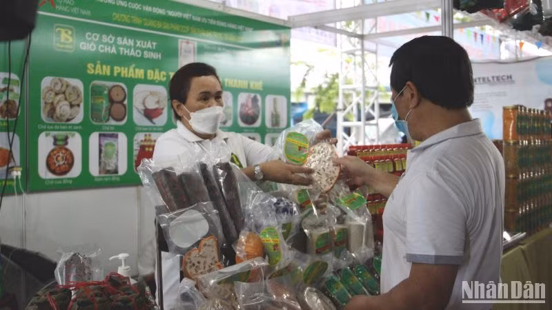 Cơ sở sản xuất kinh doanh Thảo Sinh có hai sản phẩm được chứng nhận OCOP 3 sao.