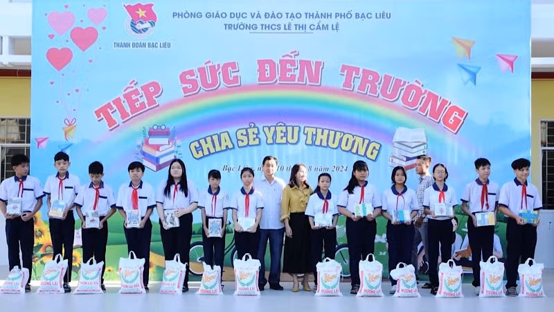 Nhiều trường học ở Bạc Liêu có nhiều việc làm cụ thể, thiết thực, ý nghĩa.