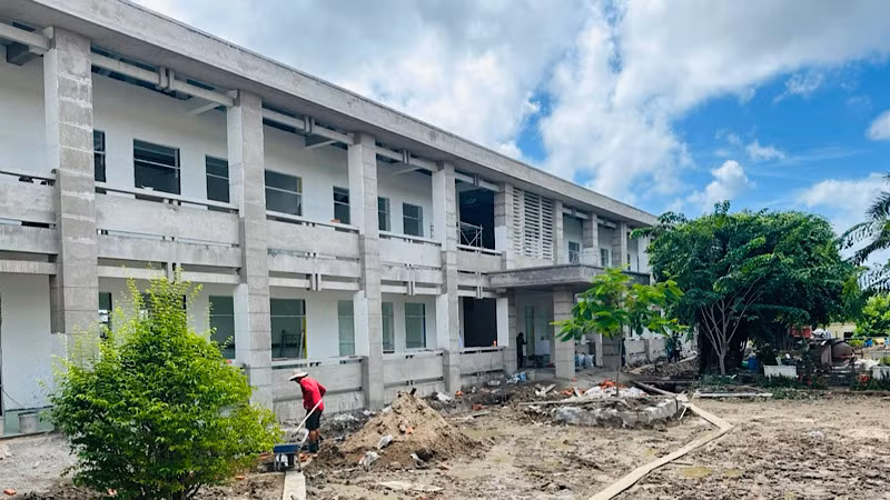 Thị xã Giá Rai đang rất quan tâm đẩy nhanh tiến độ xây dựng các phòng học mới. Thị xã Giá Rai đang rất quan tâm đẩy nhanh tiến độ xây dựng các phòng học mới.