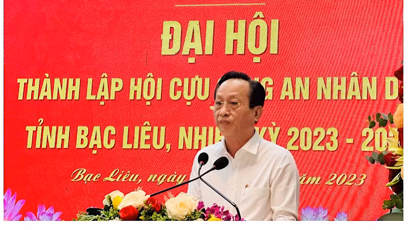 Đồng chí Phạm Văn Thiều, Chủ tịch Ủy ban nhân dân tỉnh Bạc Liêu phát biểu chỉ đạo tại đại hội. (Ảnh: TRỌNG DUY) Đồng chí Phạm Văn Thiều, Chủ tịch Ủy ban nhân dân tỉnh Bạc Liêu phát biểu chỉ đạo tại đại hội. (Ảnh: TRỌNG DUY)