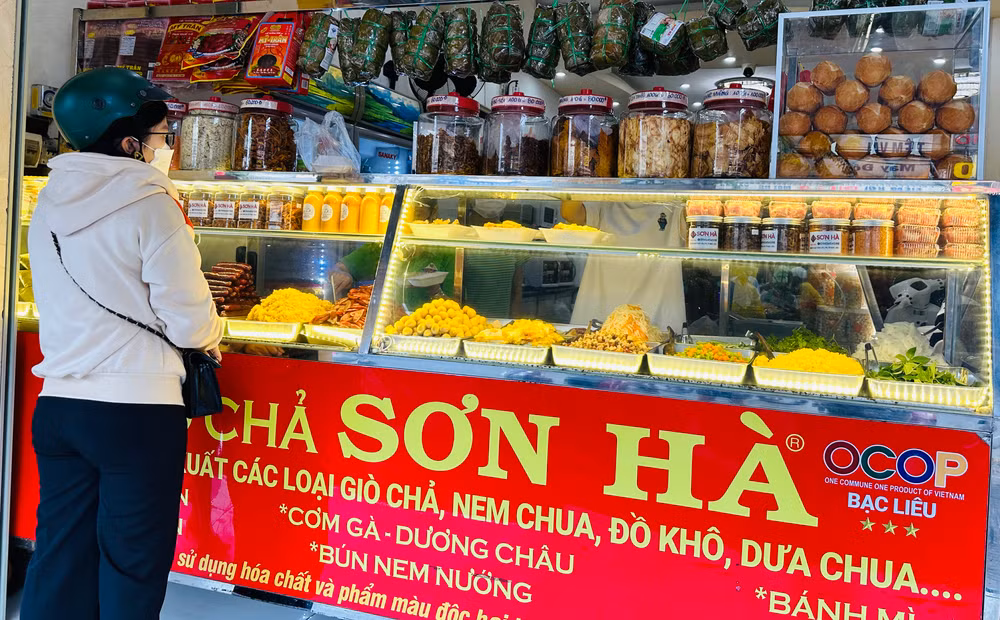 Nhiều sản phẩm OCOP nổi tiếng tại Bạc Liêu đã từ lâu được người tiêu dùng biết đến.