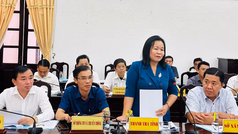 Chánh Thanh tra tỉnh Bạc Liêu Bùi Thanh Nguyên cho biết một số hộ dân 20 năm nay không chịu di dời, giải tỏa nhà thì đến nay đã hợp tác rất tốt với chính quyền, các ngành chức năng ở địa phương. (Ảnh: Trọng Duy)