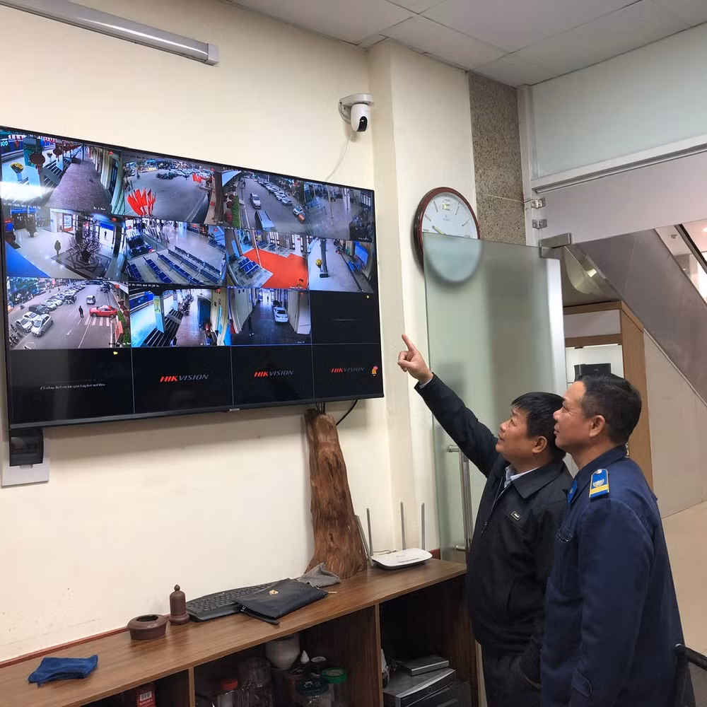Hệ thống camera hỗ trợ công tác bảo đảm an ninh trật tự tại ga Hà Nội Hệ thống camera hỗ trợ công tác bảo đảm an ninh trật tự tại ga Hà Nội